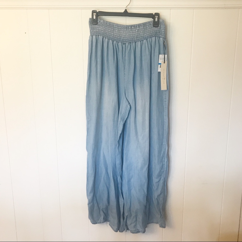 Wide Leg Jean Trouser